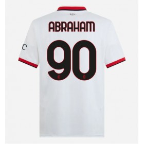 AC Milan Tammy Abraham #90 Borta Kläder 2024-25 Kortärmad